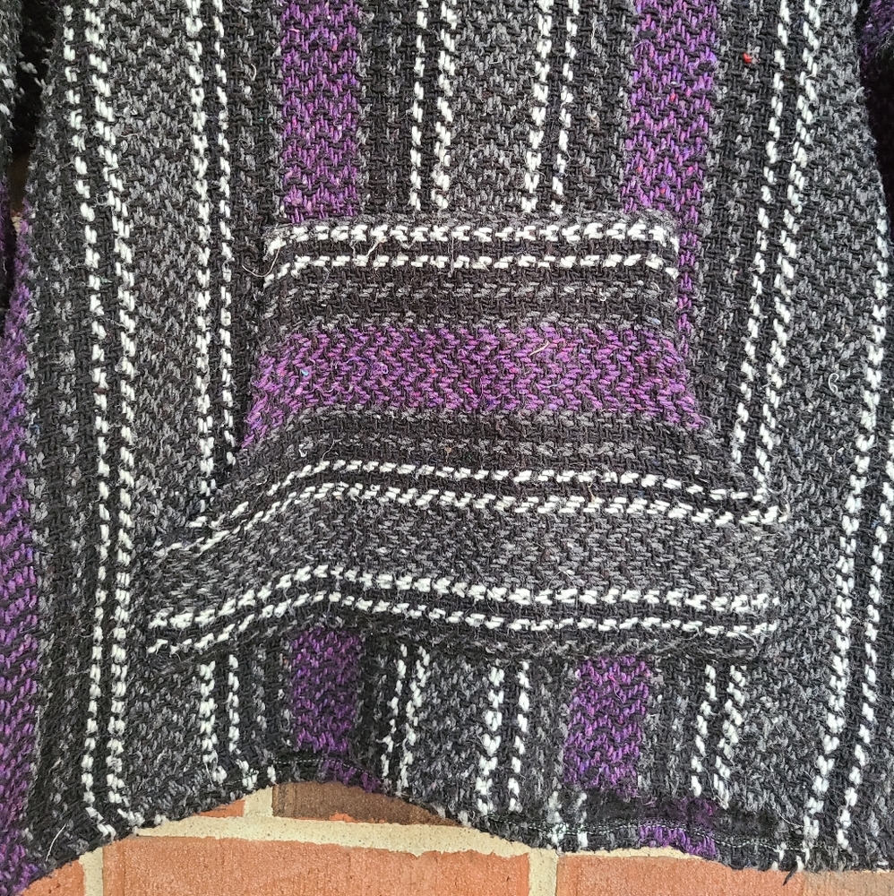 Baja Joe Purple Black Hoodie - Picture 3 of 6